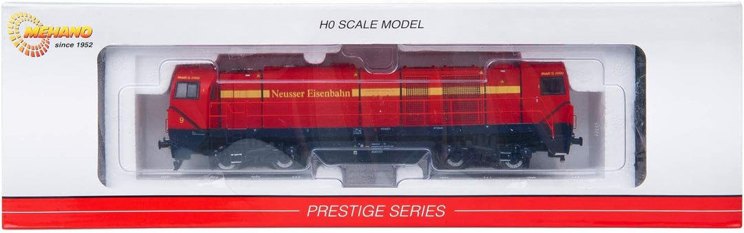 MEHANO 8812 T 277 VOSSLOH G2000 NEUSSER Eisenbahn, Rot