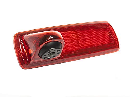 Rückfahrkamera Vivaro Kamera an 3. Bremsleuchte Dachkante Einparkhilfe (NTSC) für Vauxhall Vivaro X8