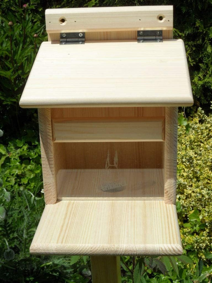 XXXL Echhörnchen Kobel/Futterhaus hochwertigem Vollholz, niederbayerisches Qualitätsprodukt vom Schr
