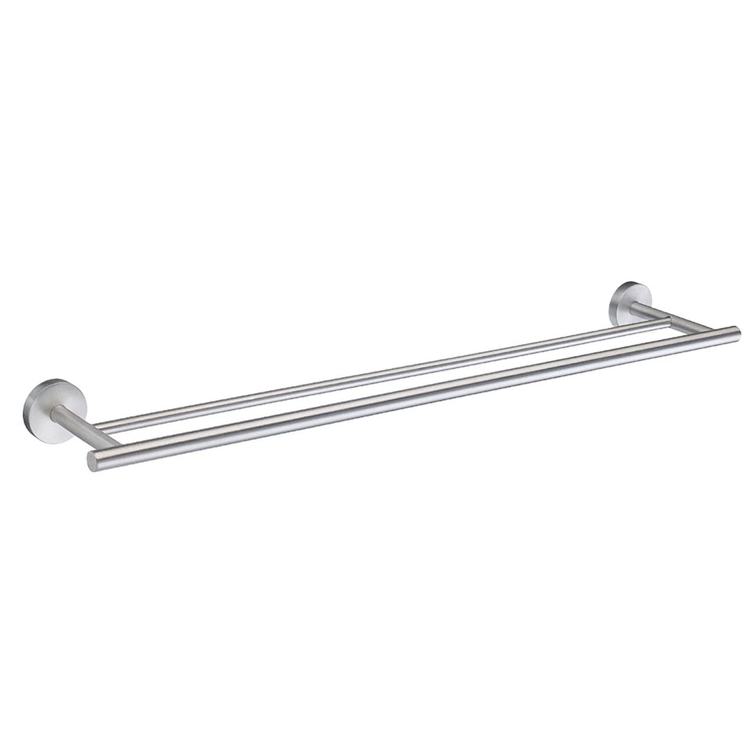 SMEDBO HS3364 Doppelter Handtuchhalter Home, Messing, silber