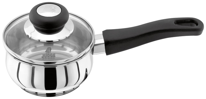 Judge Vista Kochtopf aus Edelstahl, 12 cm, 500 ml Kochtopf für Induktion und andere Herdarten, Ofenf