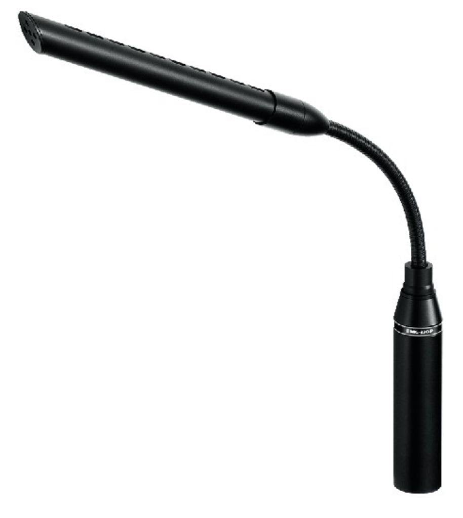 MONACOR EMG-330P Elektret-Schwanenhals-Mikrofon, Schwarz, 234270