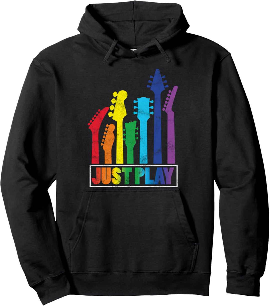 Saiteninstrument Zupfinstrument Gitarre Mandoline Banjo Pullover Hoodie