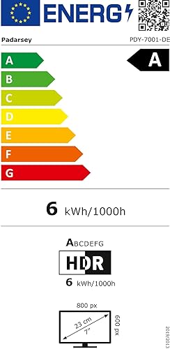 7 Zoll LED-Hintergrundbeleuchtung TFT LCD Monitor für Auto-Rückfahrkameras, Auto-DVD, Serveillance K