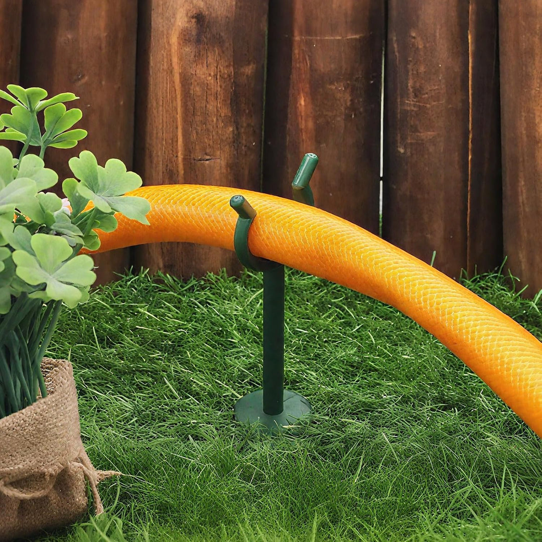 Schlauchführung – 19 x 3,8 cm Schlauchspiess für Rasen und Garten, robuster Pflanzenschutz, Bewässer