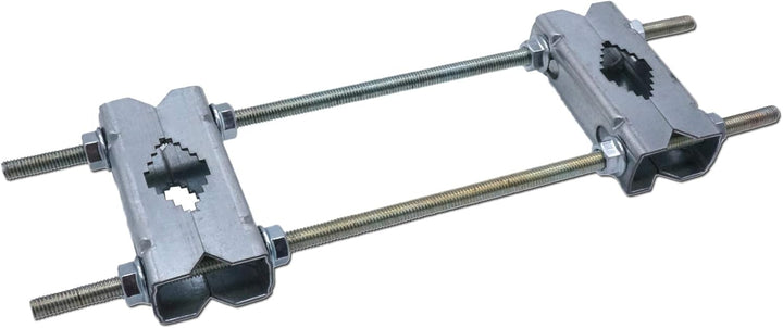 Doppelschellen Set für HQ Stahl Mastschelle 30cm - Rohr- oder Masthalterung bis 64mm aus verzinktem