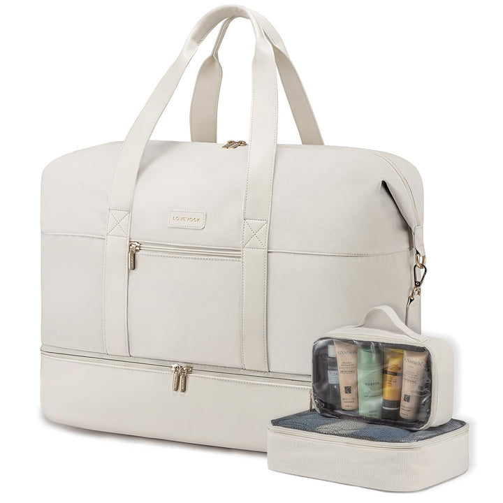 LOVEVOOK Weekender Reisetasche Damen Sporttasche Handgepäck Tasche Gross Kliniktasche Eeburt Travel