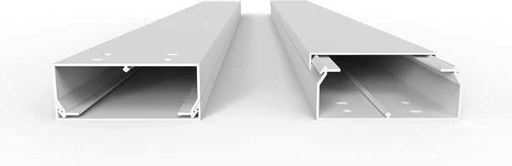 SCOS Smartcosat SCOSKK60 10 m Kabelkanal (L x B x H 2000 x 100 x 40 mm, PVC, Kabelleiste, Schraubbar