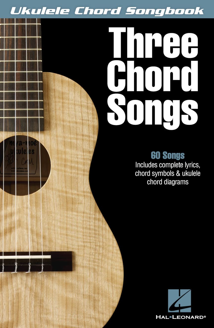 Ukulele Chord Songbook: Three Chord Songs: Songbook für Ukulele, Taschenbuch