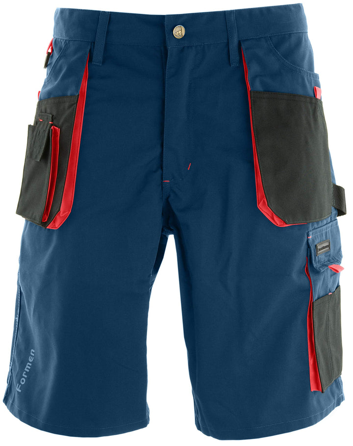Reis Kurze Arbeitshosen Herren mit Werkzeugtasche - Arbeitsshorts für Garten, Werkstatt und Arbeit,
