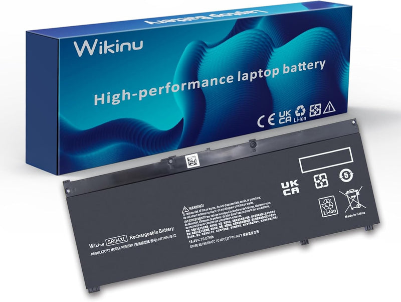 Wikinu SR04XL 917724-855 Laptop Akku für HP Omen 15-CE0XX 15-DC0XX 15-CE018DX Pavilion 15-CB000 15-C