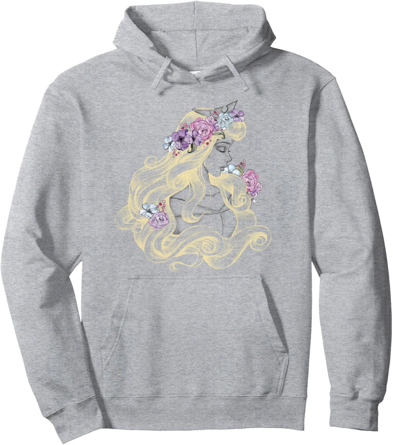 Disney Sleeping Beauty Colorful Illustration Pullover Hoodie