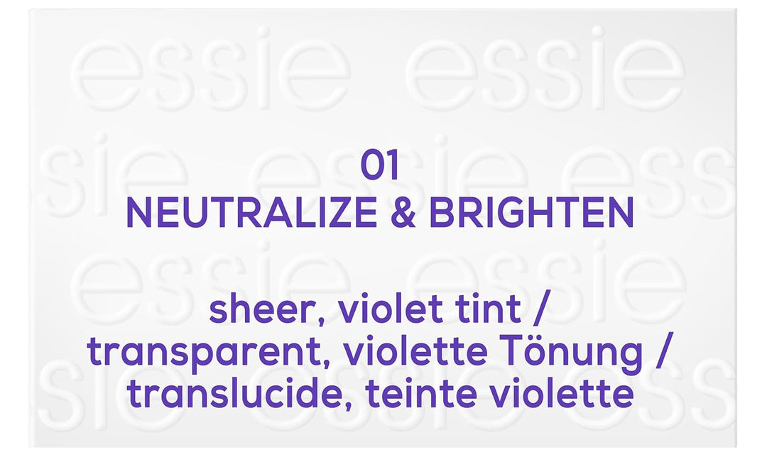 essie Nagelhärter zur optischen Aufhellung und für stärkere Nägel, Vegane Formel ohne Inhaltsstoffe