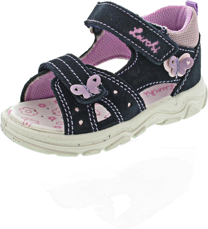 Lurchi Baby-Mädchen Gioa Sandale 21 EU Blau, 21 EU Blau