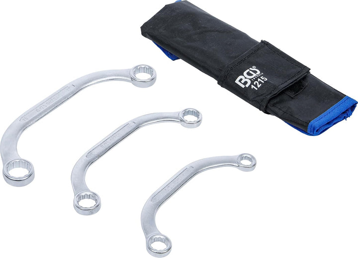BGS 1215 | Starter- und Blockschlüssel-Satz | SW 10 x 13 - 17 x 19 mm | 3-tlg. 3-tlg. | SW 10 x 13 -