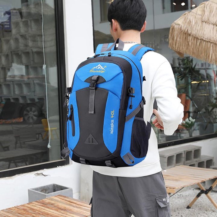 Wanderrucksack Rucksack Herren Unisex Tagesrucksack Outdoor, 40L Grosse Kapazität Travel Rucksack Wa
