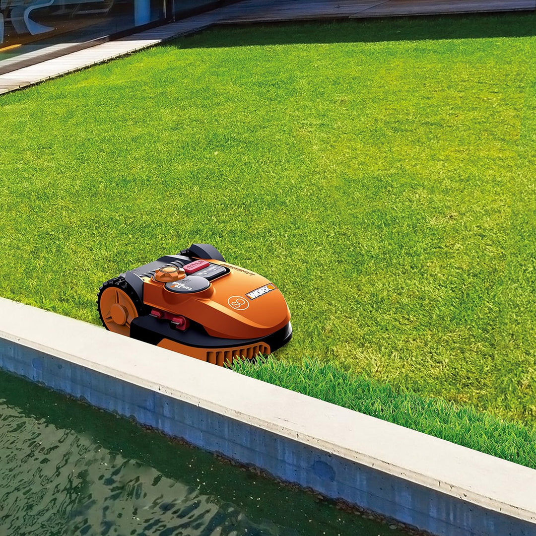WORX Landroid SO500i Mähroboter – Automatischer Rasenmäher für bis zu 500 qm mit WLAN-Verknüpfung (A