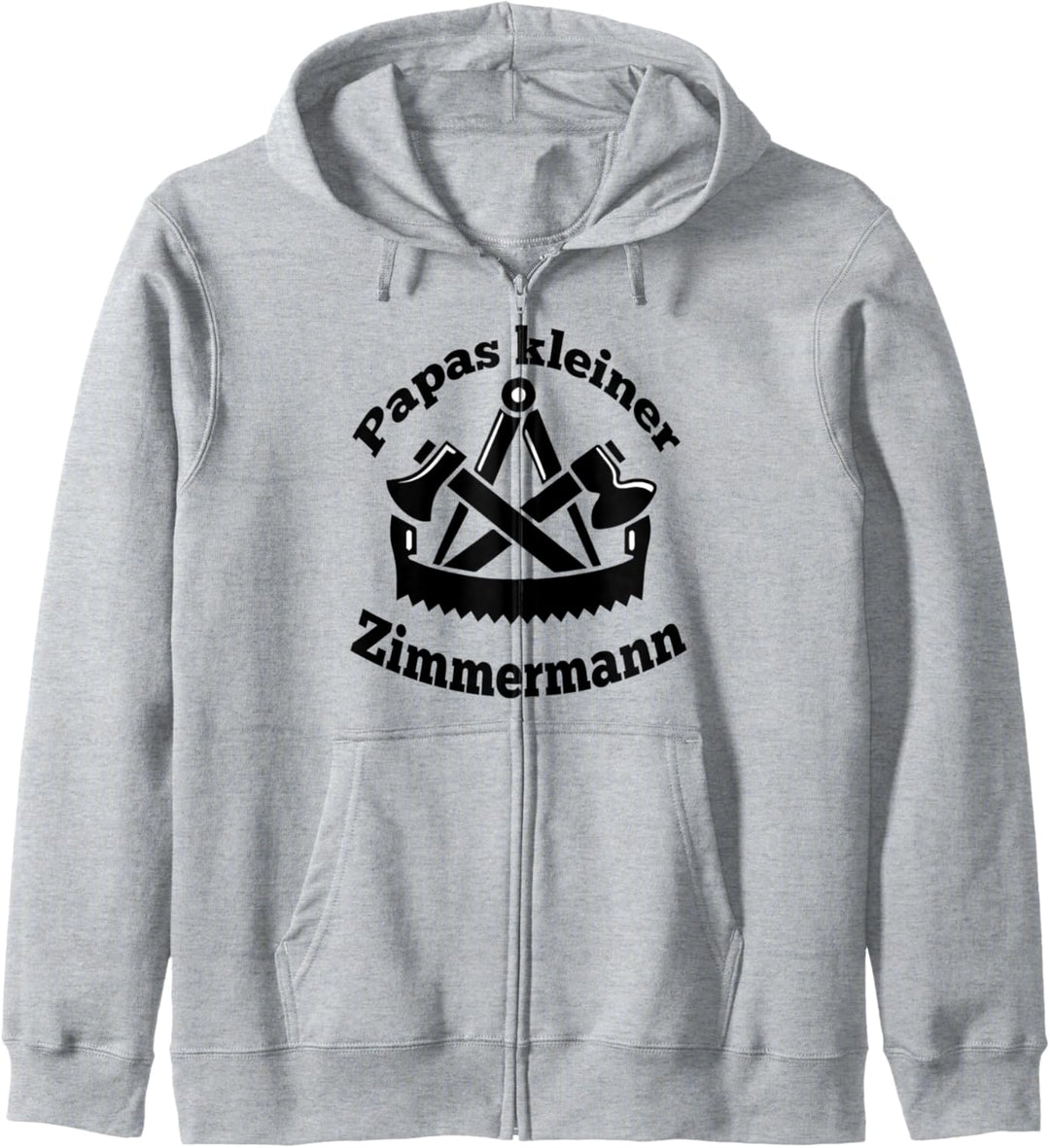 Papas kleiner Zimmermann - Design für Kinder und Familie Kapuzenjacke
