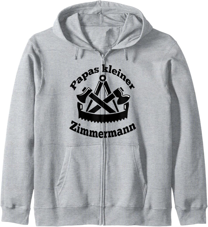 Papas kleiner Zimmermann - Design für Kinder und Familie Kapuzenjacke