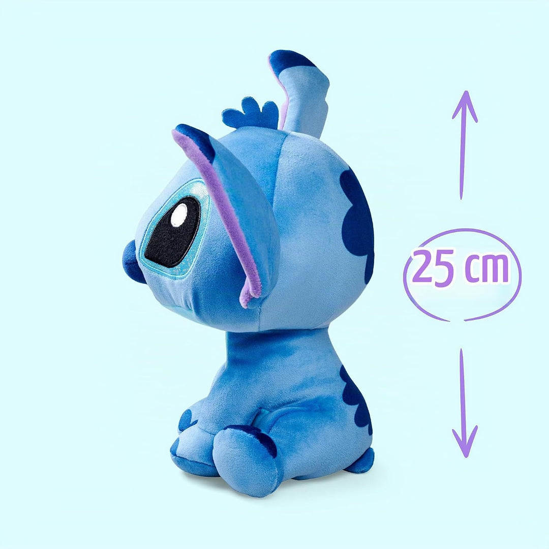Simba Toys – Disney Doorables Plüschfigur Stitch aus Lilo und Stitch, weiche Kuschelfigur ca 25cm mi