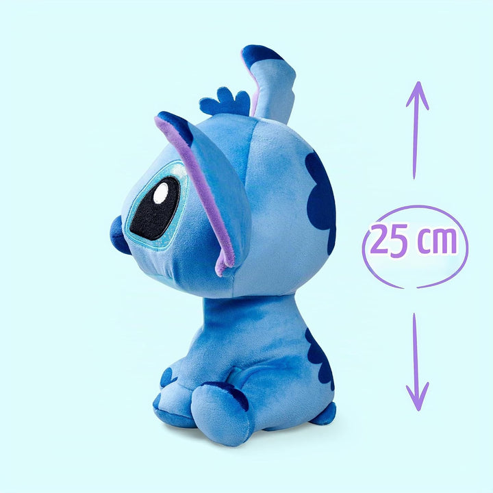 Simba Toys – Disney Doorables Plüschfigur Stitch aus Lilo und Stitch, weiche Kuschelfigur ca 25cm mi