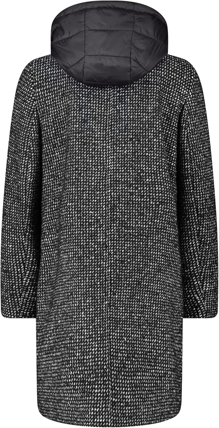 Gil Bret Damen Winterjacke mit Westenteil 42 9810 Black/White, 42 9810 Black/White
