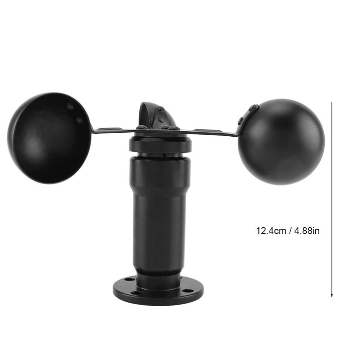 Nivvity Impulssignal-Windsensor, Impulssignalausgang Aluminiumlegierter Windgeschwindigkeitssensor A