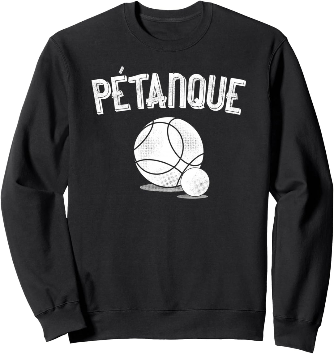 Pétanque Kugeln Outfit zum Boulen für Petanque-Spieler Sweatshirt