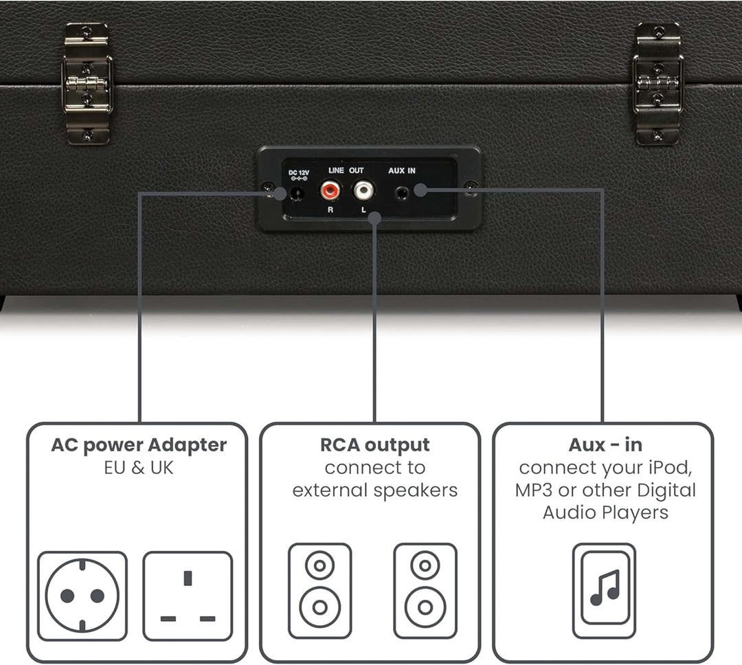Crosley Voyager - Schwarz, One Size