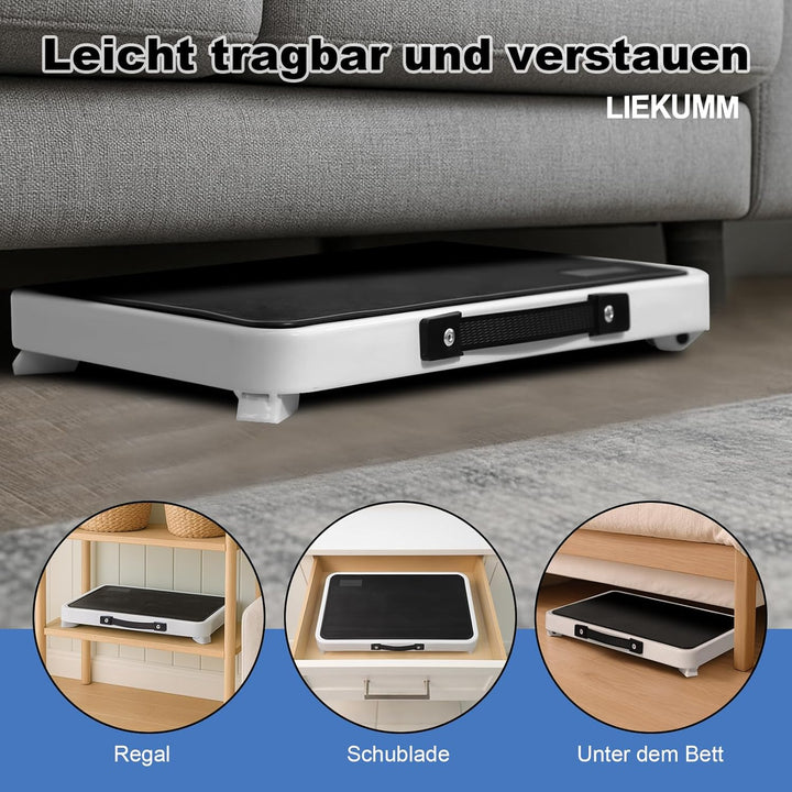 LIEKUMM Klapptritt Trittleiter, bis zu 150 kg, Klapptritt, Tritthocker für Camping, Autowäsche, Küch