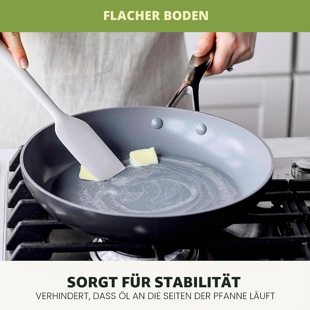 GreenPan Valencia Pro Kochgeschirr-Set mit Antihaftbeschichtung, 15-teilig, PFAS-frei,
