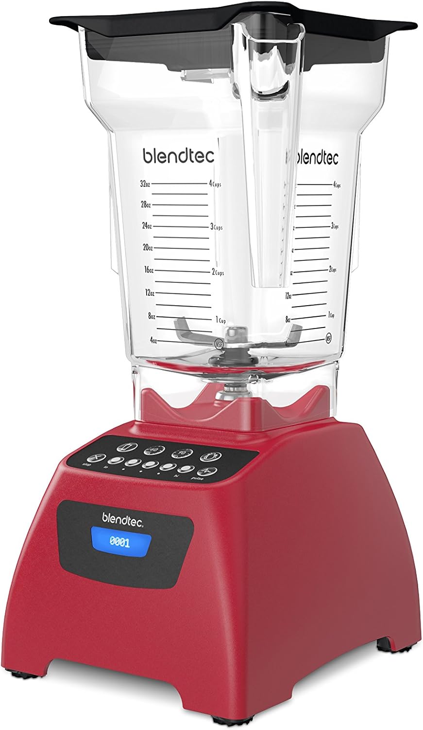 Blendtec C575B4119A-A1AP1A Classic 575 Hochleistungsmixer/Blender, 2.2 liters, Royal Rot Royal Rot S