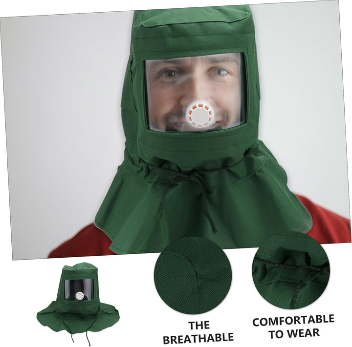 iplusmile Sandstrahlen Haube Schleif Sandstrahler Kappe Wind Anti Tool Cut/Scratch/Wärme Beständig H
