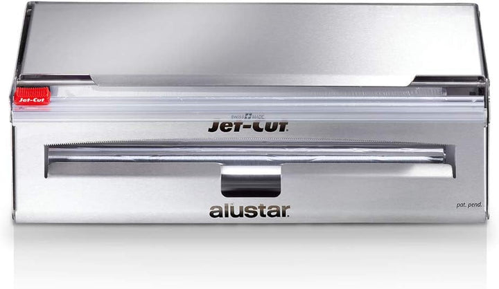 Jet-Cut INOX+ Dispenser inklusive Frischhaltefolie & Alufolie, Gastronomie, Edelstahl, 30cm