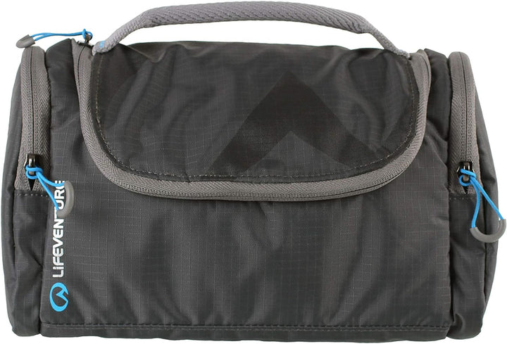 Lifeventure Wash Bag Holdall for Men & Women Water-Resistant Travel Hanging Wash Bag with Mirror and