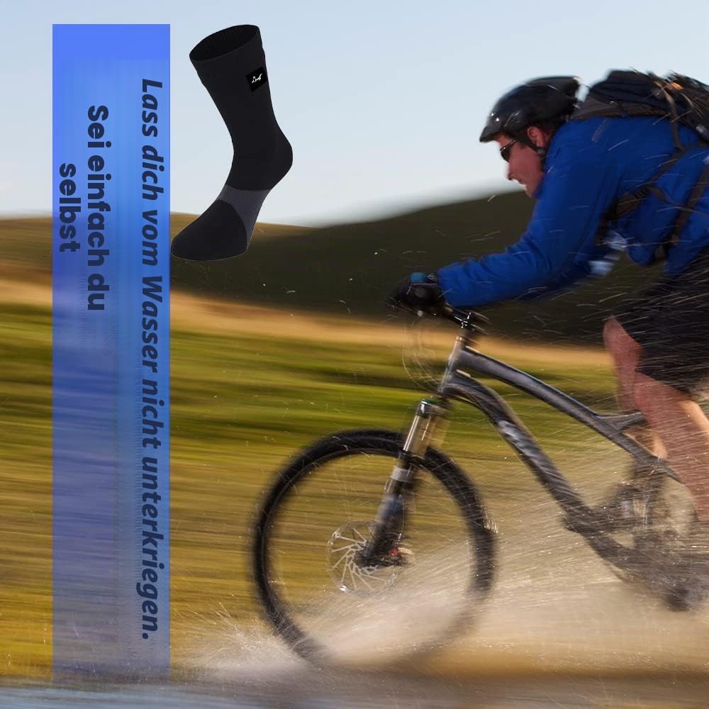 OTTERSHELL Wasserdichte, atmungsaktive Socken Geeignet für Outdoor-Aktivitäten wie Golf, Laufen, Rad