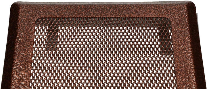 KOTARBAU Luftgitter 16 x 45 cm Kupfer - Antik Kamingitter Ofengitter Lüftungsgitter Warmluftgitter K