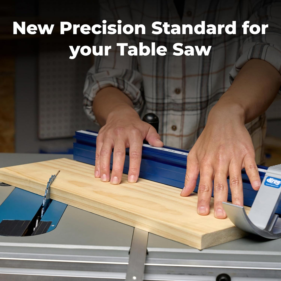 Kreg KMS7102 Tischsägen-Präzisions-Gehrungslehre-System – werkseitig kalibriert – mit Gehrungslehre