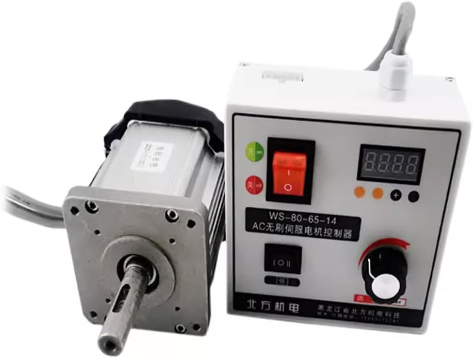 Toplionace 220V Bürstenloser Gleichstrom Servomotor Satz mit Controller für Holzbearbeitung Drehmasc