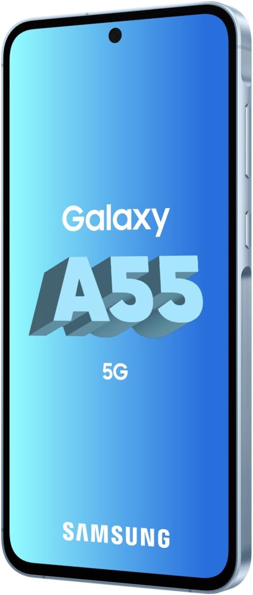 Samsung A556B Galaxy A55 5G 256GB/8GB Dual-SIM awesome-iceblue, Black