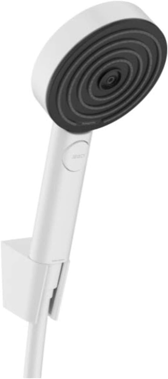 hansgrohe Duschset Pulsify Select S, Duschkopf mit Schlauch und Halterung, Handbrause mit 3 Strahlar
