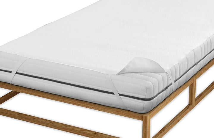 Sleep &amp; Protect wasserundurchlässige Molton-Matratzenauflage 0809720 weiss 1x 90x200 cm 1x 90x200 cm