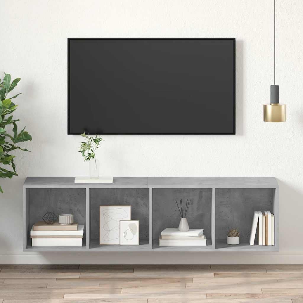 vidaXL TV Wandschrank Hängeschrank TV Möbel Schrank Fernsehtisch Fernsehschrank HiFi-Schrank mit 4 F