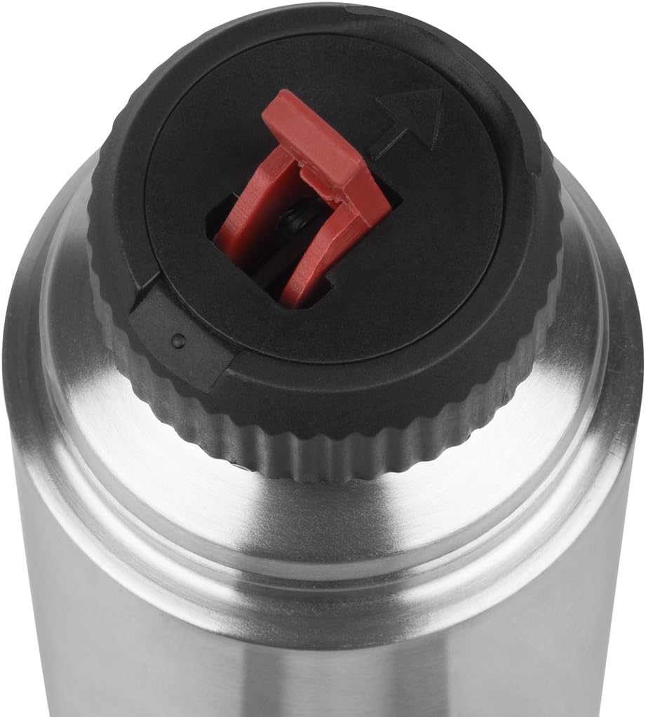 Emsa 618351600 Senator Isolierflasche, Thermosflasche, mobiler Kaffeebecher, 350 ml, Thermobecher, I
