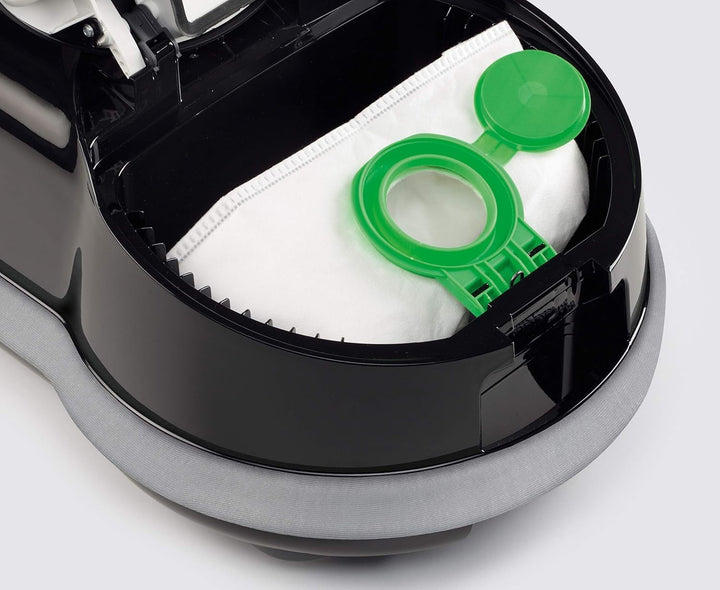Sebo Filterbox D 8120 für Sebo Airbelt D inklusive 8 Ultra-Bag Elektret-Filtertüten 3-lagig mit Filt