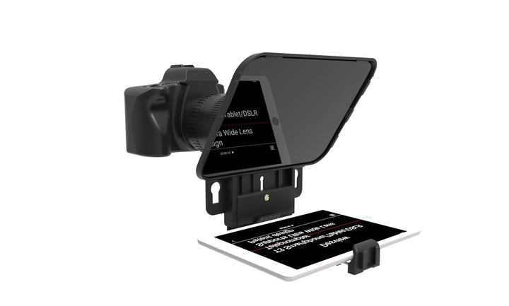 Desview T3 Teleprompter mit Fernbedienung für Smartphone Tablet Kamera DSLR Weitwinkelobjektiv für b