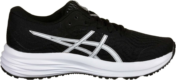 ASICS Patriot 12 GS Laufschuh Kinder 32.5 EU Schwarz Weiss, 32.5 EU Schwarz Weiss