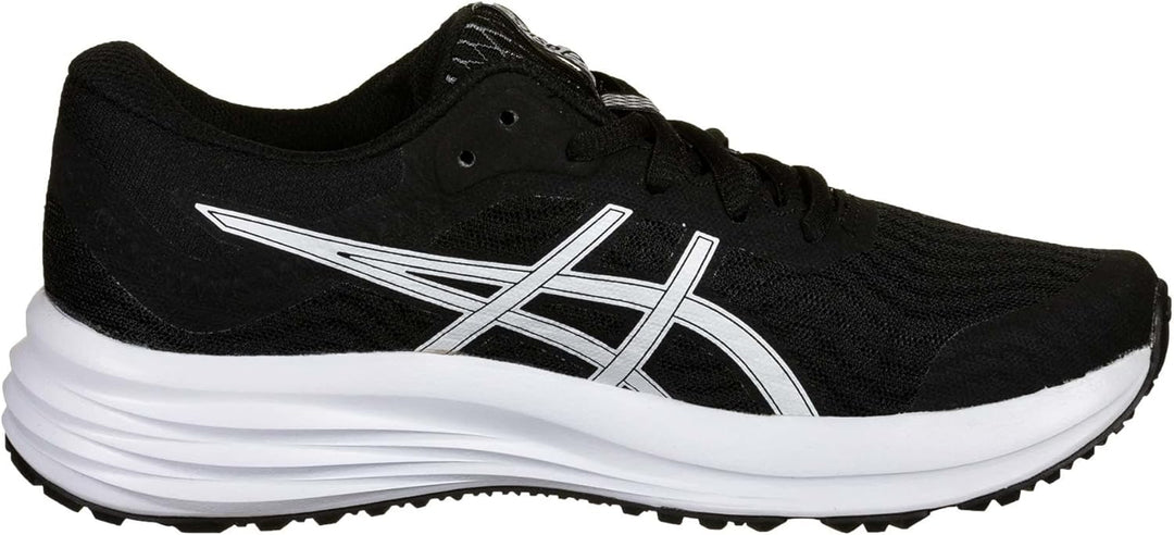 ASICS Patriot 12 GS Laufschuh Kinder 32.5 EU Schwarz Weiss, 32.5 EU Schwarz Weiss