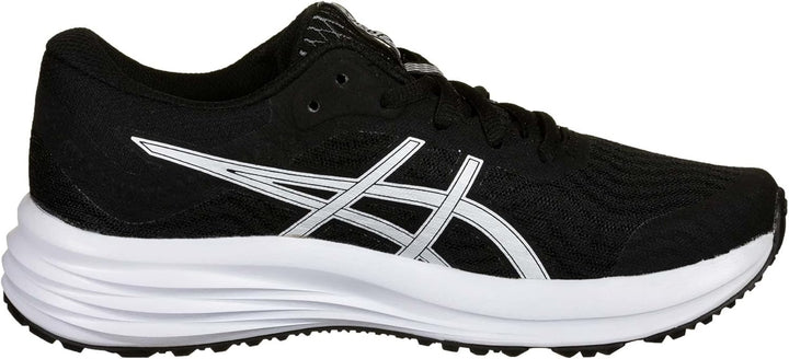 ASICS Patriot 12 GS Laufschuh Kinder 32.5 EU Schwarz Weiss, 32.5 EU Schwarz Weiss