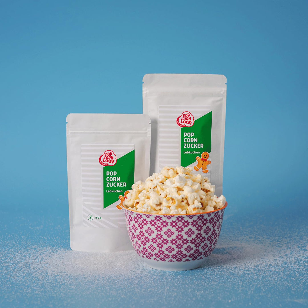 Popcornloop Lebkuchen 300g Gewürz Popcornzubereitung Popcorn Mais Gewürz zum Verfeinern Kochen Backe